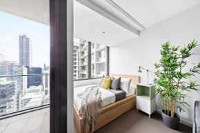 Cozy Studio Near Southern Cross with City Views